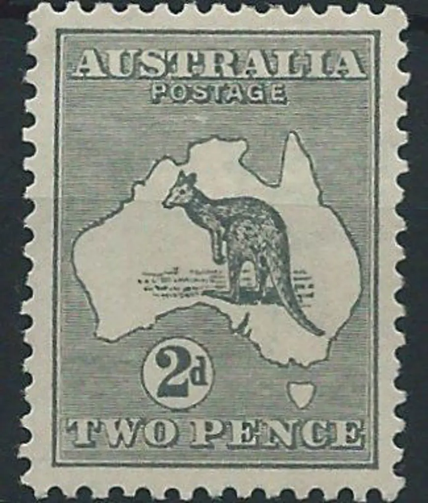 1915 2nd wmk 2d grey. MLH with very good ... Image 1++