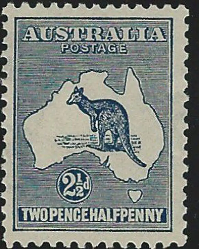 1915 2nd wmk 2½d indigo. Fine MUH. ACSC 10A Cat. ... Image 1++