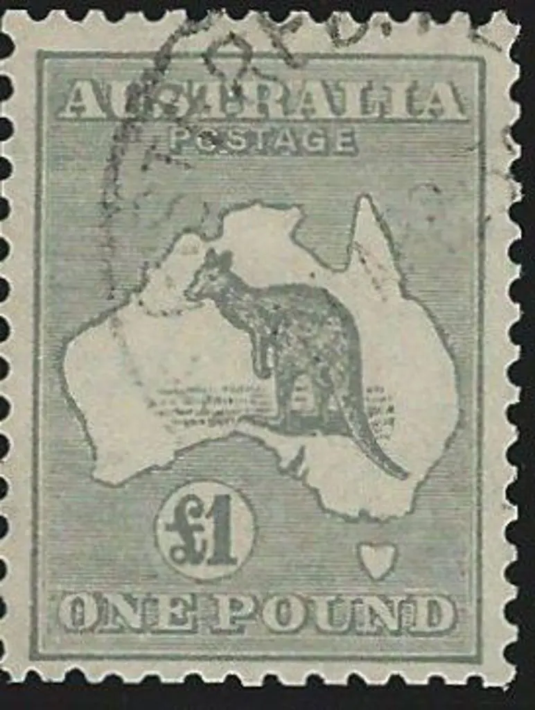1931-47 CofA £1 grey F/U with a light cds. Centred ... Image 1++
