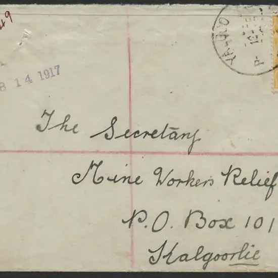 1914-20 Single wmk 4d lemon-yellow on 1917 (12th ...