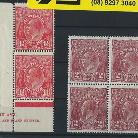 1926-30 SM wmk Perf. 14 2d red-brown right ...