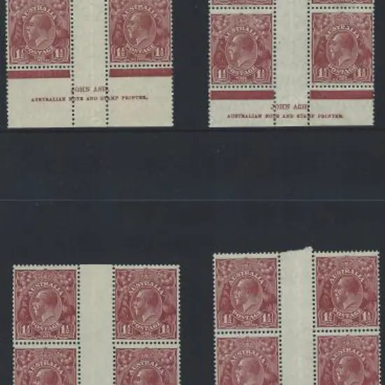 1926-30 SM wmk Perf 13½x12½  1½d red brown Ash ...