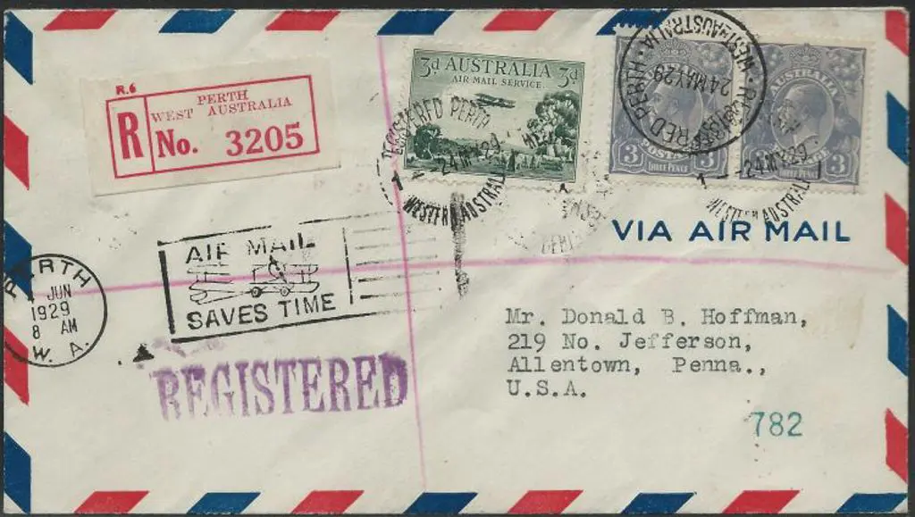 1926-30 SM wmk Perf 13½x12½  3d blue type A & B ... Image 1++