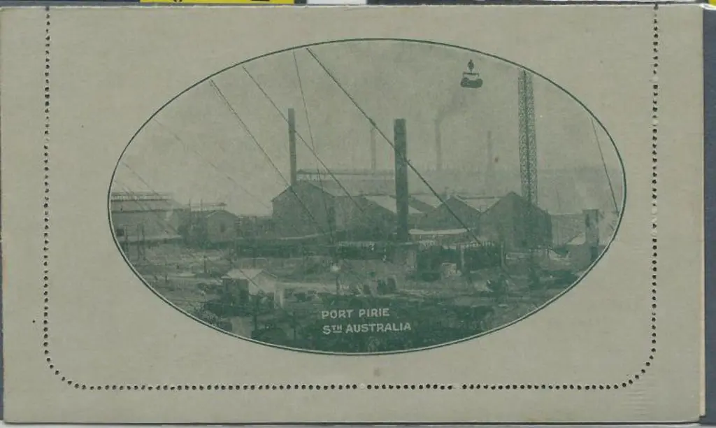 1914/18 1d KGV Sideface "PORT PIRIE Sth AUSTRALIA" ... Image 1++