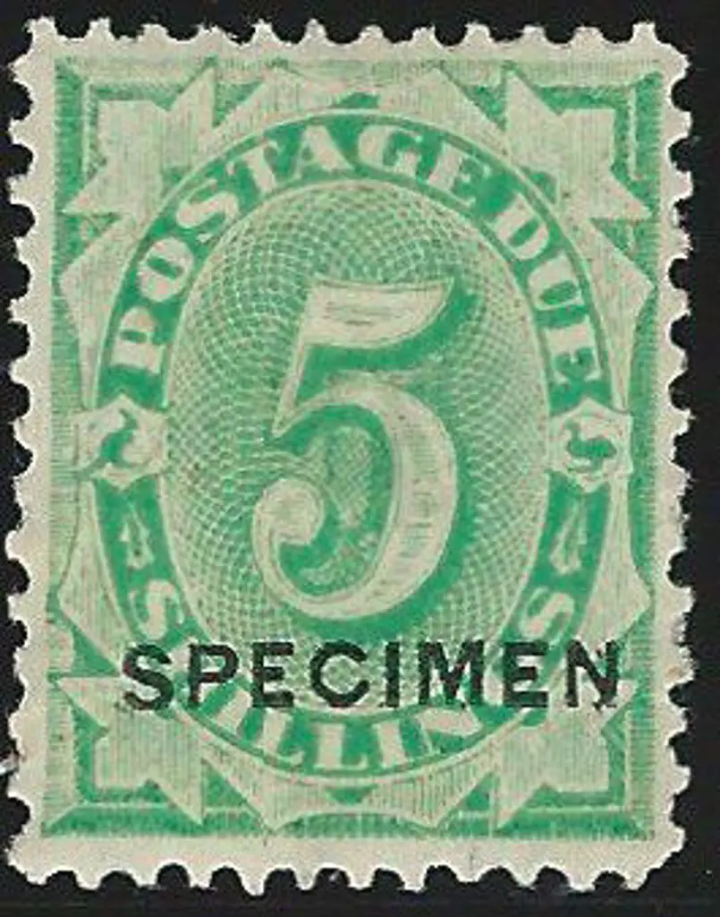1902/04 5/- green, perf. 12 x 11, ovptd ... Image 1++