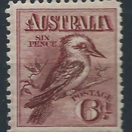 1914 6d engraved kookaburra. A couple of shortish ...