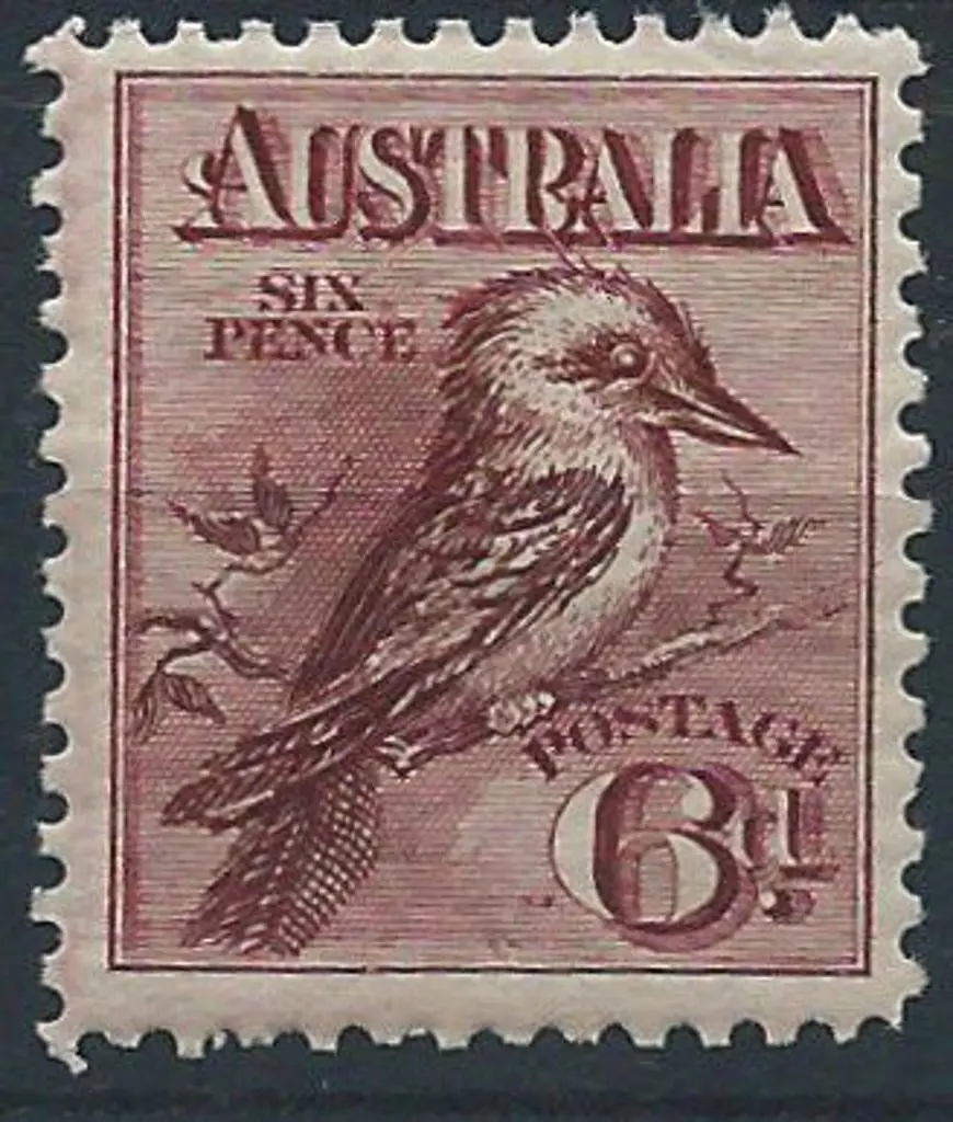 1914 6d engraved kookaburra. MUH SG 19 Retails ... Image 1++