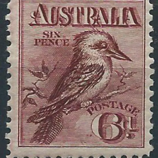 1914 6d engraved kookaburra. MUH SG 19 Retails ...