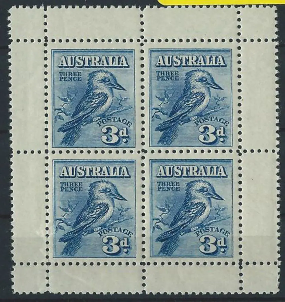1928 Kookaburra Miniature Sheet. MUH with minor ... Image 1++