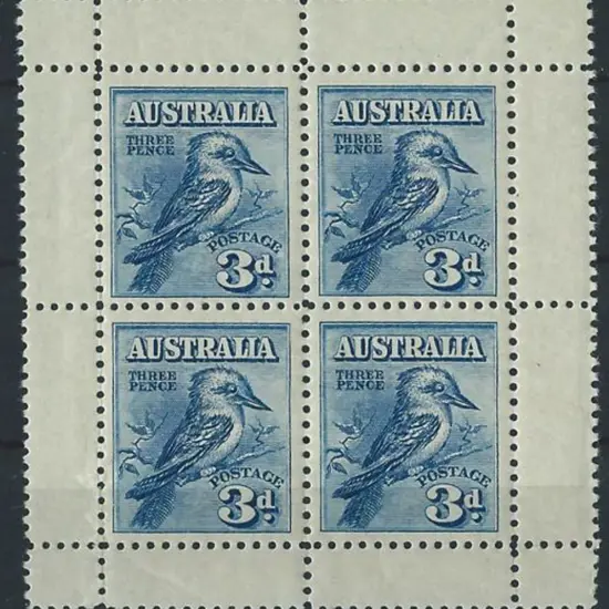 1928 Kookaburra Miniature Sheet. MUH with minor ...