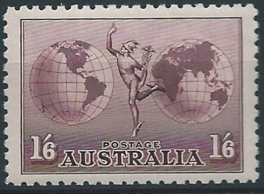 1934 1/6d Hermes, no wmk, perf. 11. Superb MUH. SG ... Image 1++