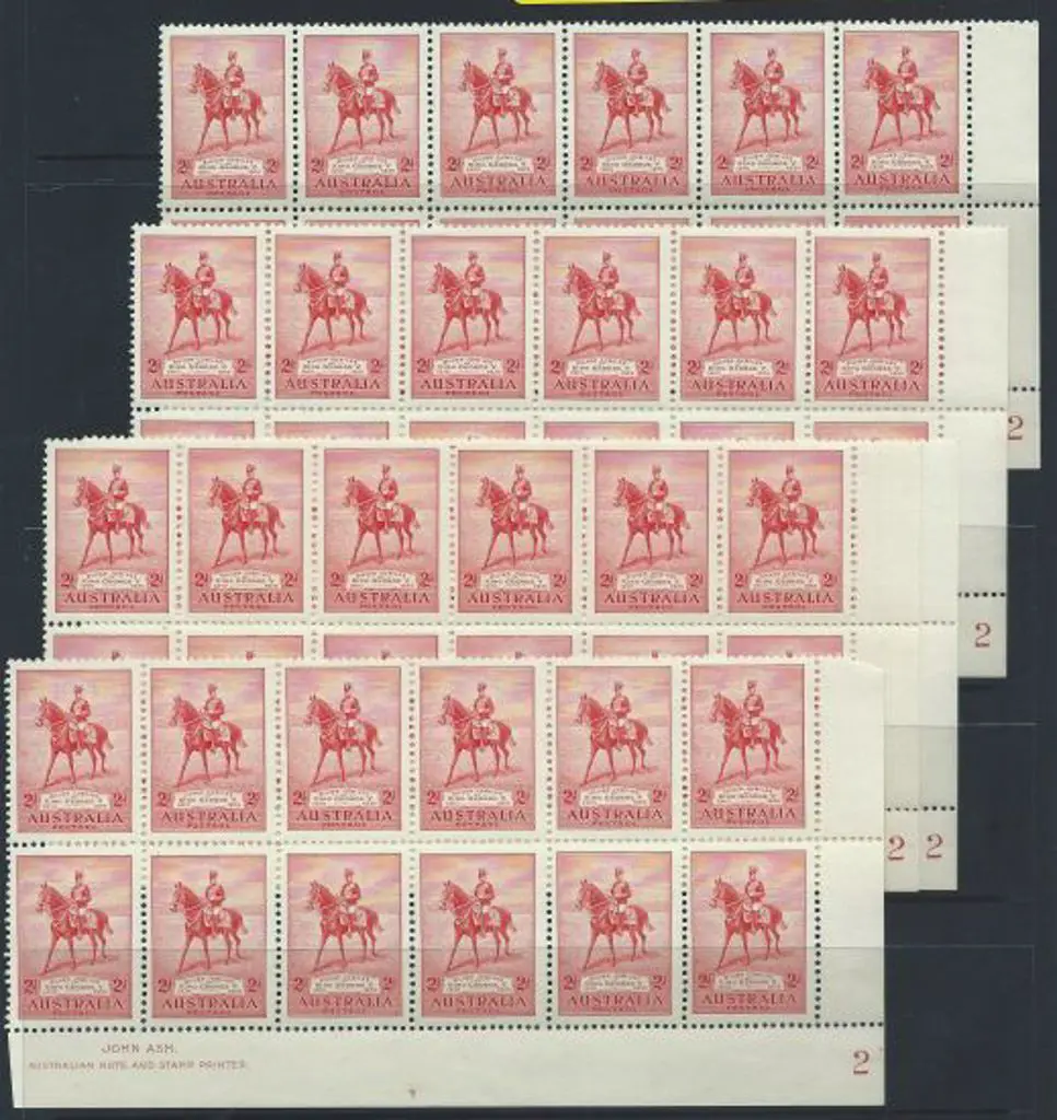 1935 2d scarlet KGV Silver Jubilee bottom right ... Image 1++