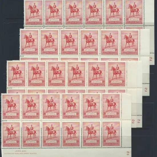 1935 2d scarlet KGV Silver Jubilee bottom right ...