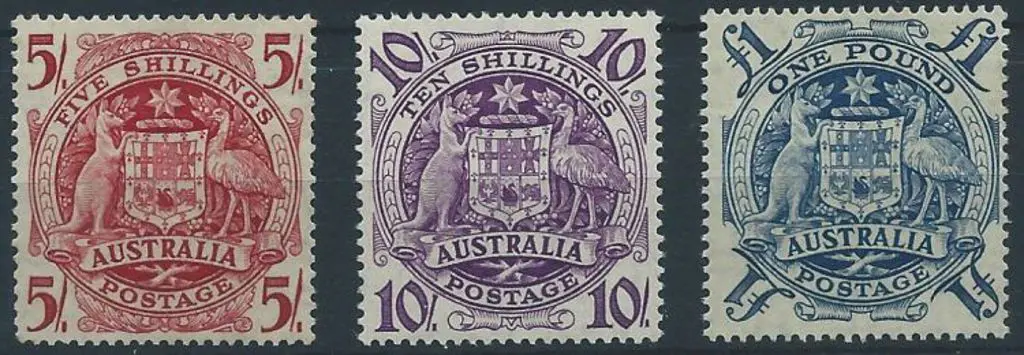 1949/50 Arms set of 4 to £2. Fresh MLH. SG 224a/d ... Image 1++
