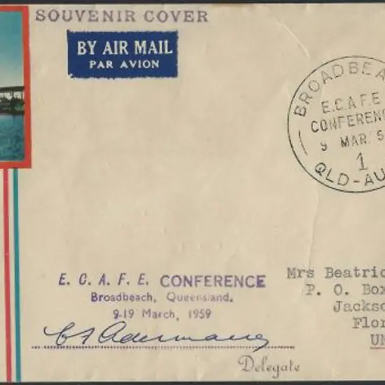 1959 (9th Mar) E.C.A.F.E. Conference (Economic ...