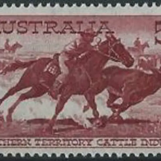 1959/64 5/- cattle on white paper (2) plus a cream ...