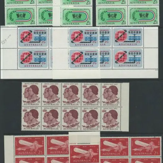 1962 2/3d Games, 1963 2/3d Compac & 2/3d Royal ...