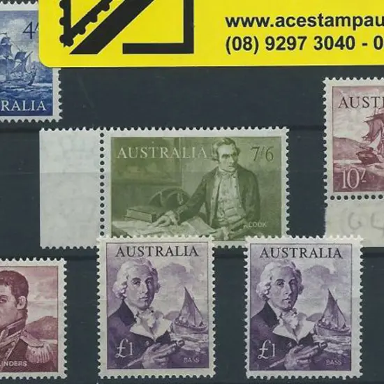 1963/65 Navigators set of 8 with both papers of ...