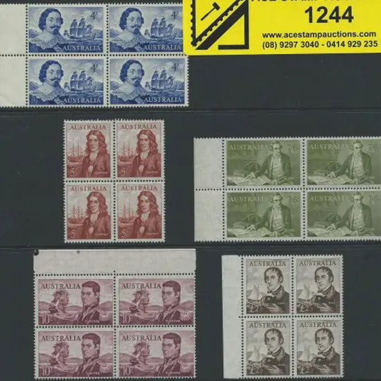 1963/65 Navigators to £2 (excl £1) in MUH blocks. ...