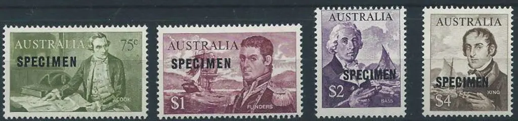 1966 Navigators overprinted SPECIMEN. MLH with $2 ... Image 1++