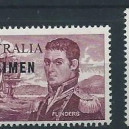 1966 Navigators overprinted SPECIMEN. MLH with $2 ...