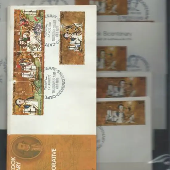 1970 Capt. Cook set of 24 covers, each Cancelled ...