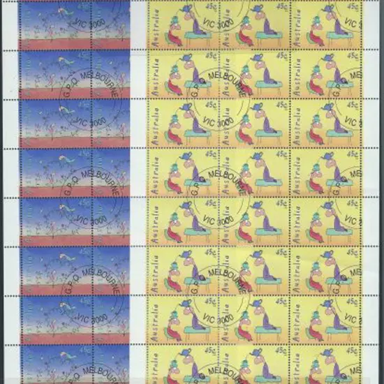 1998 The Teapot of Truth 45c "Pouring Tea" & 45c ...