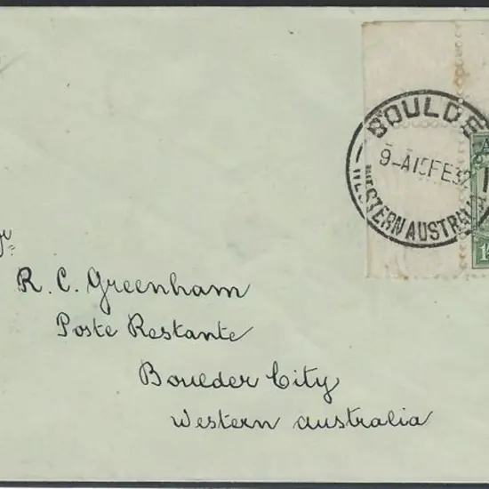 1932 (15th Feb) 1/- lyrebird top left marginal ...