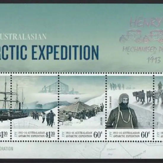 2012 Antarctic Expedition M/S ovptd "HENRY FORD'S ...
