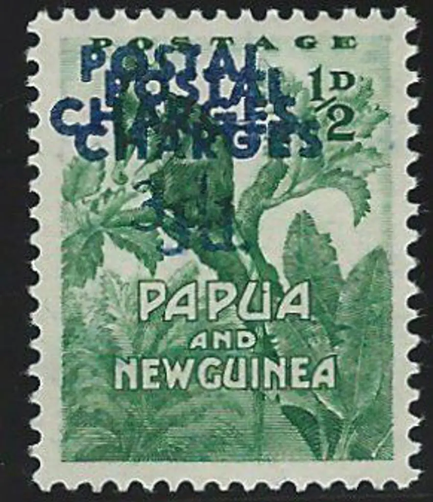 1960 3d on ½d green Postal Charges with surcharge ... Image 1++