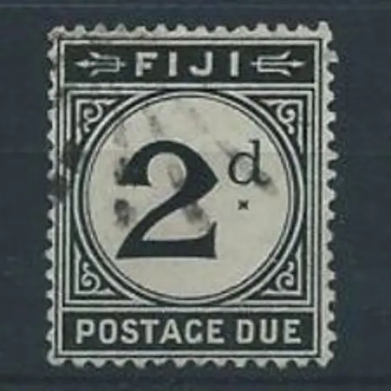 Fiji 1918 Postage Dues set of 5 good to F/U. SG ...