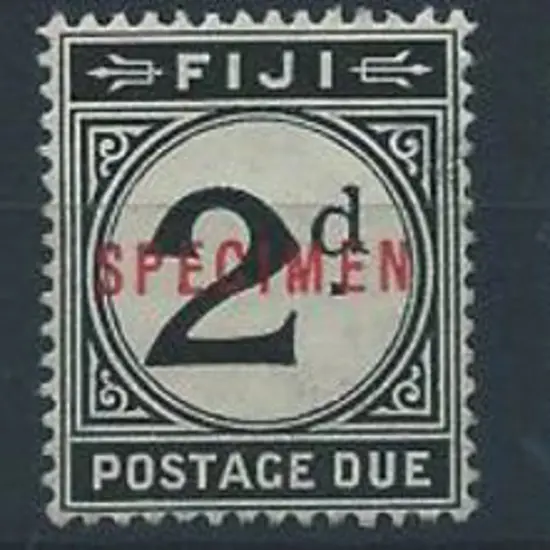 Fiji 1918 Postage Dues set of 3 ovptd "SPECIMEN". ...