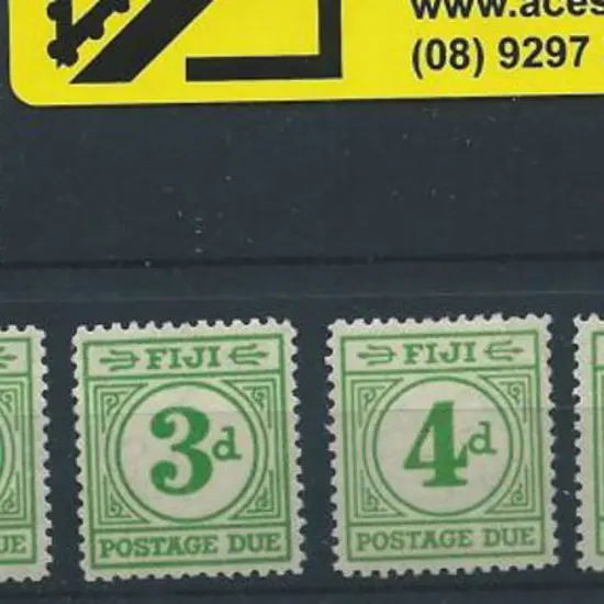 Fiji 1940 Postage Dues complete MVLH set of 8. ...