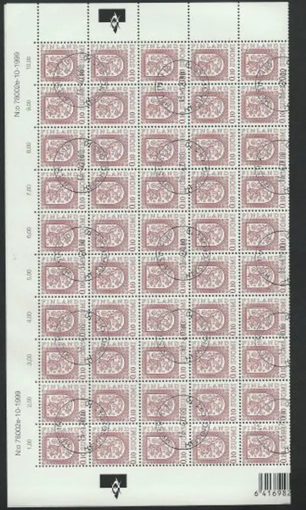 Finland 1975 10p, 20p, 40p, 50p, 90p, 1m20, 1m50, ... Image 1++