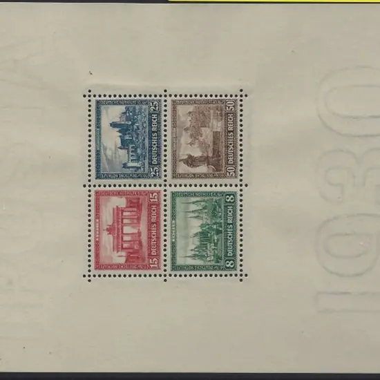 Germany 1930 IPOSTA M/S MUH. MS 464a Cat. £600 + ...