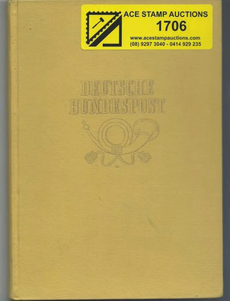 Germany 1965 presentation stockbook given to ... Image 1++