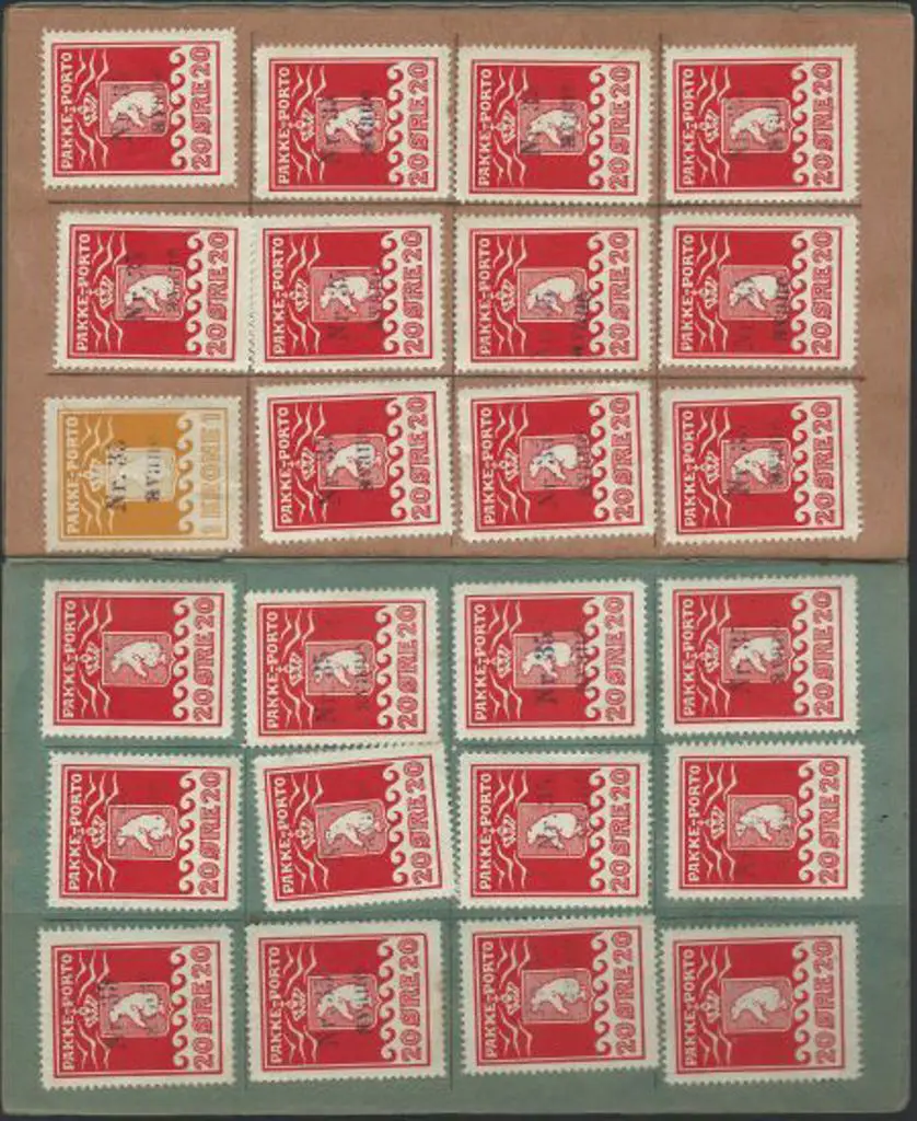 Greenland 1938 Postal Savings Book with 23 x 20o ... Image 1++