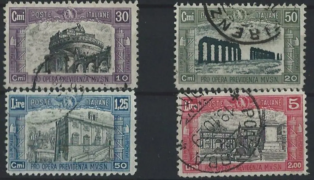 Italy 1928 Second National Defence Issue, postally ... Image 1++