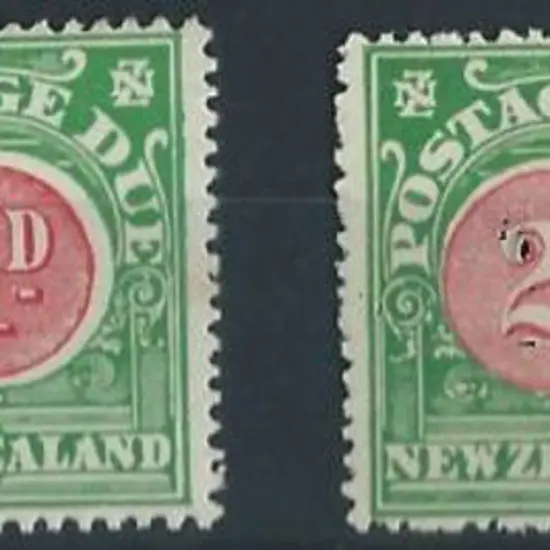 New Zealand 1925/35 Postage Dues perf. 14x15 set ...