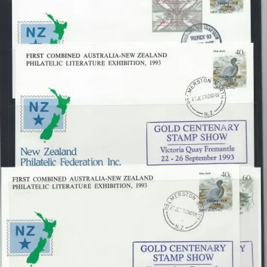 New Zealand 1993 (22-26th Sept) 1st Combined ...