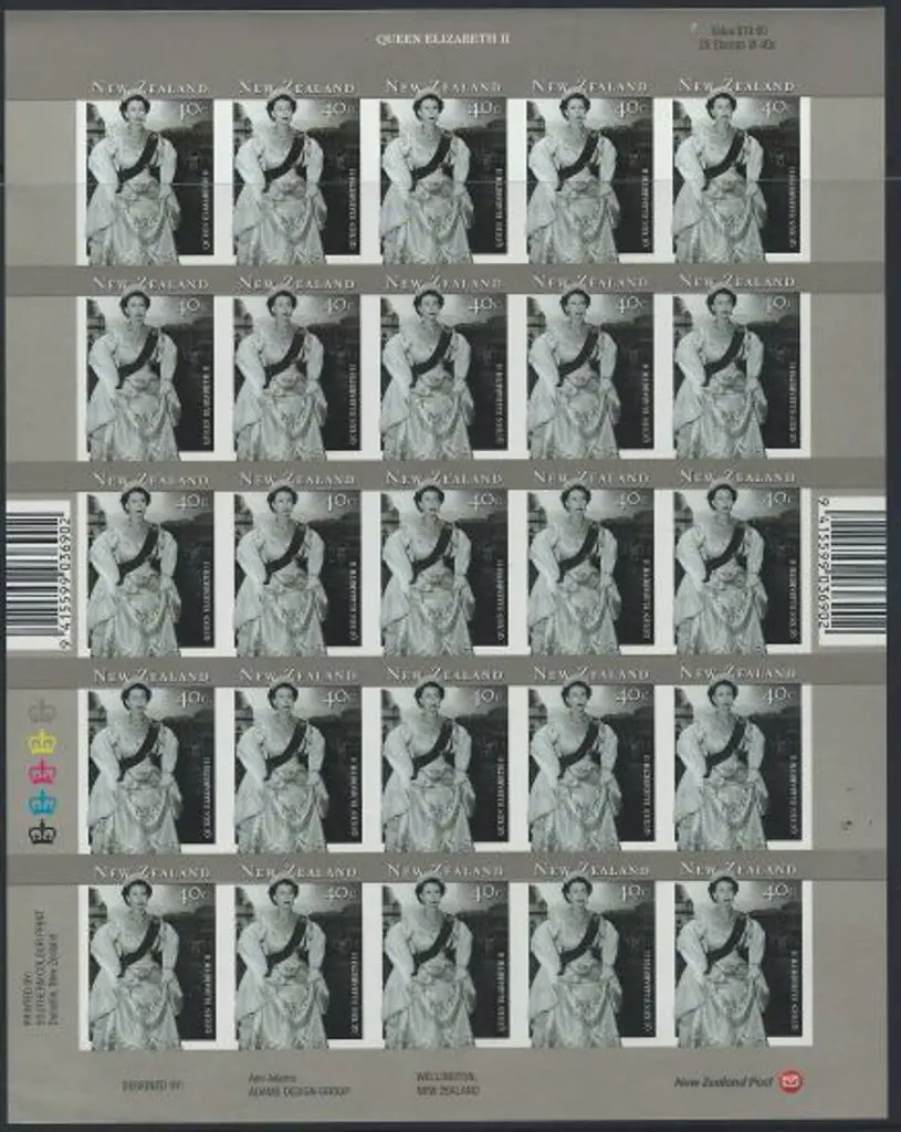 New Zealand 2001 40c QEII's 75th Birthday ... Image 1++