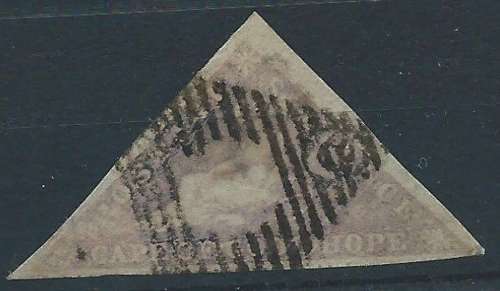 South Africa-Cape of Good Hope 1855/63 6d pale ... Image 1++