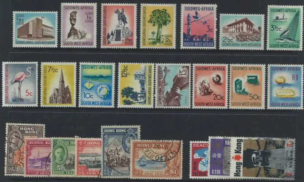 South West Africa  1961/63 Defins set of 15 to 1R ... Image 1++