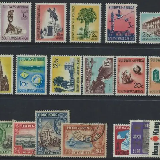 South West Africa  1961/63 Defins set of 15 to 1R ...