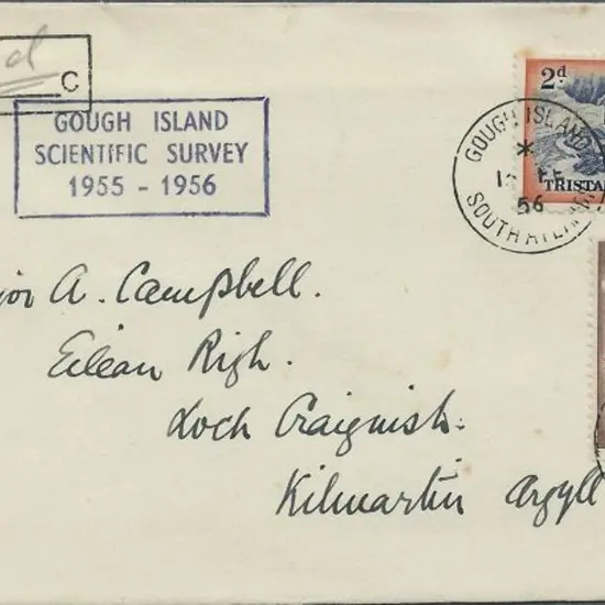 Tristan Da Cunha 1956 (15th Feb) ½d & 2d QEII ...