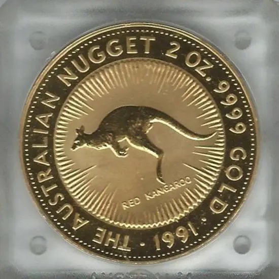 1990 $500 Red Kangaroo 2oz gold proof coin from ...