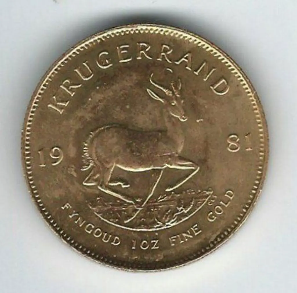 South Africa 1981 Krugerrand 1oz gold coin. ... Image 1++