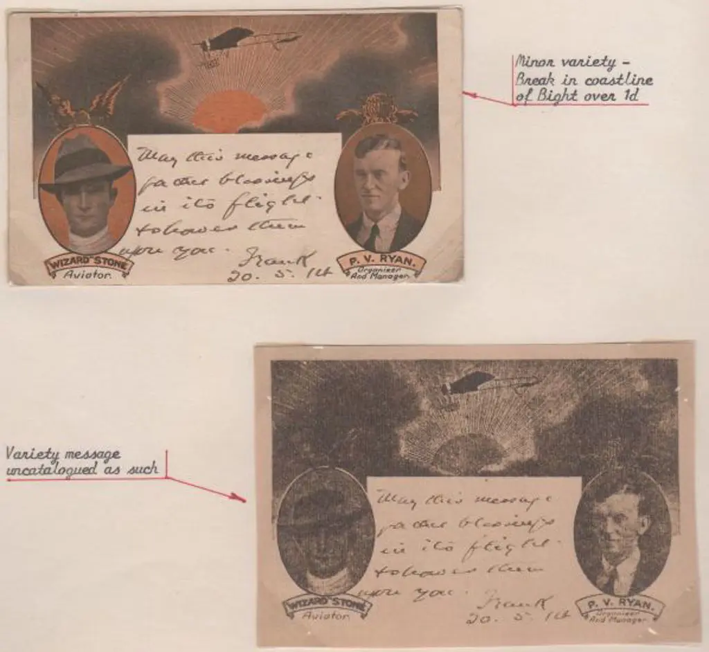 1914 (June) ditto with manuscript message. Fine ... Image 1++