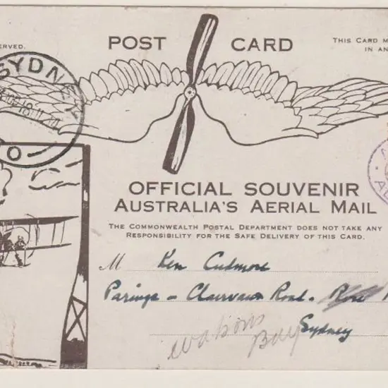 1914 (July) ditto with 1d kangaroo tied by ...
