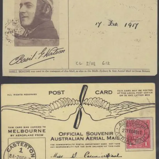 1917 (15th-27th Feb) ditto Casterton to Melbourne. ...